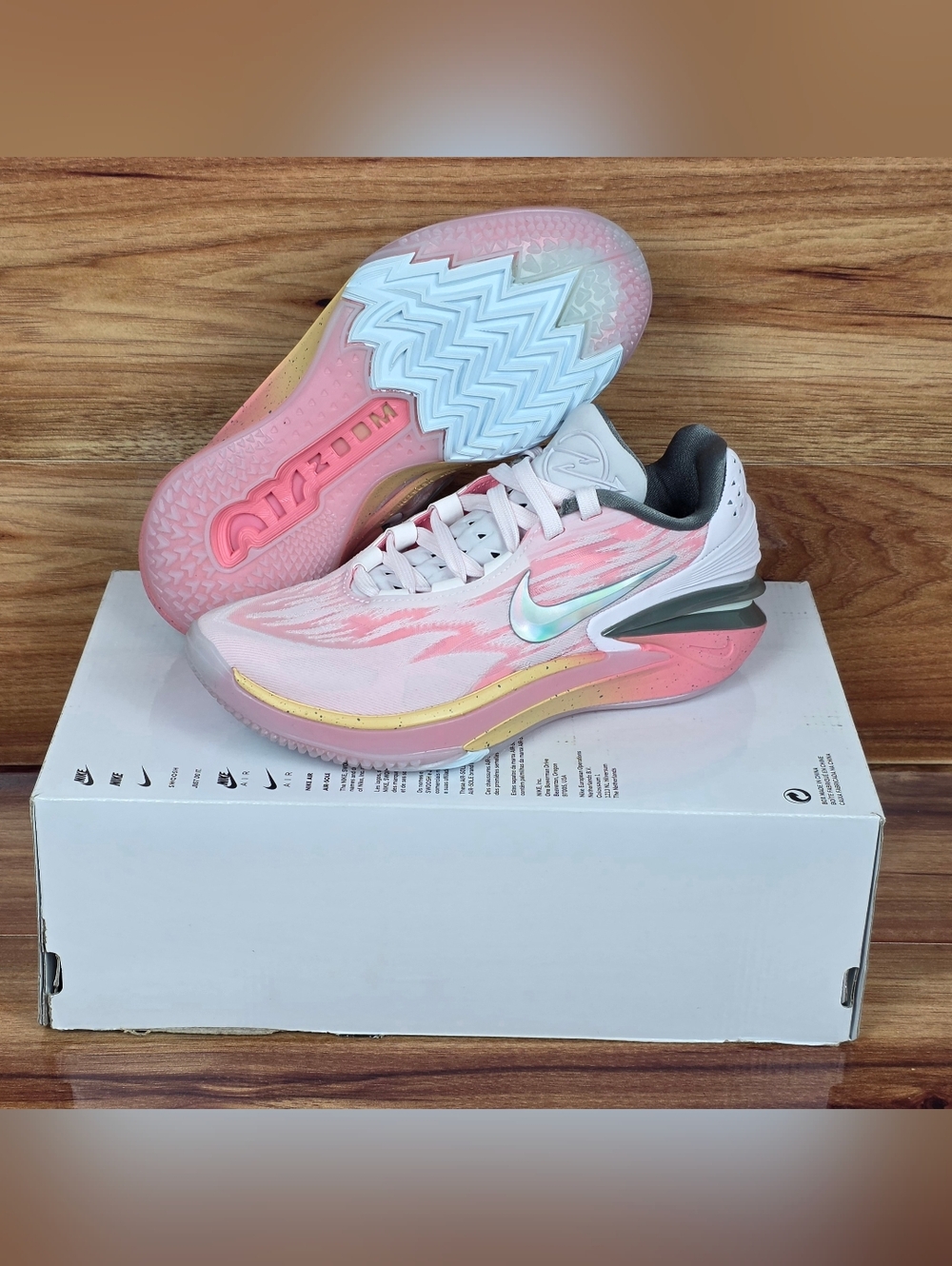 Nike Air Zoom G.T. Cut 2 Easter Pearl Pink Basketball M3.5/W5 M4.5/W6 DJ6015-602